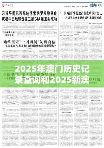 2025年澳门历史记录查询和2025新澳天天彩免费粒303，透彻剖析、解释与落实-抵制不实的假包装