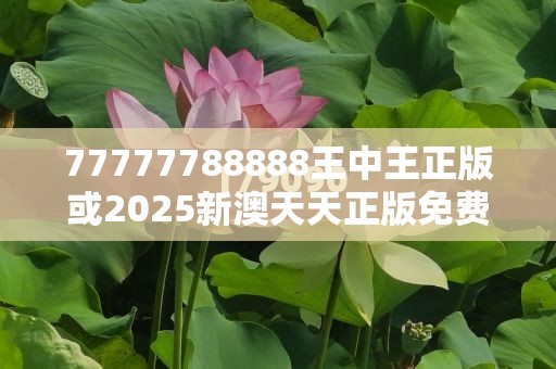 77777788888王中王正版或2025新澳天天正版免费观看，效果解读、专家解析解释与落实