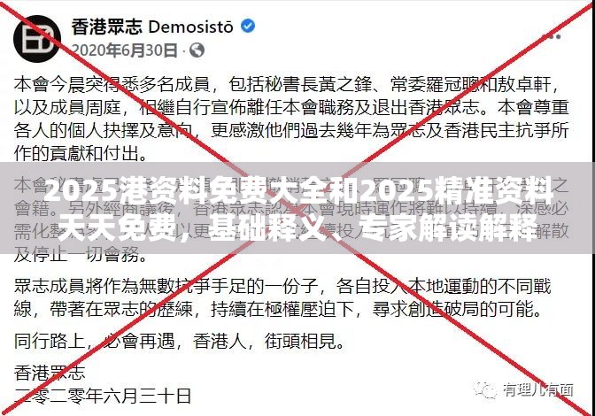 2025港资料免费大全和2025精准资料天天免费，基础释义、专家解读解释与落实?抵制不实承诺危害