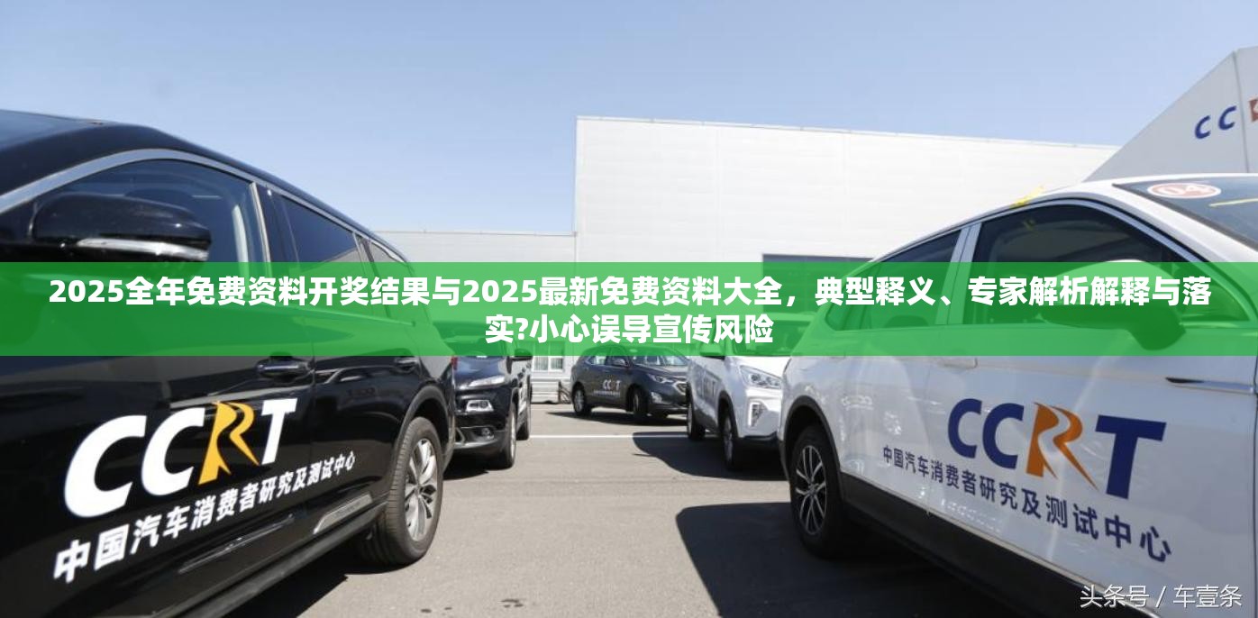2025全年免费资料开奖结果与2025最新免费资料大全，典型释义、专家解析解释与落实?小心误导宣传风险