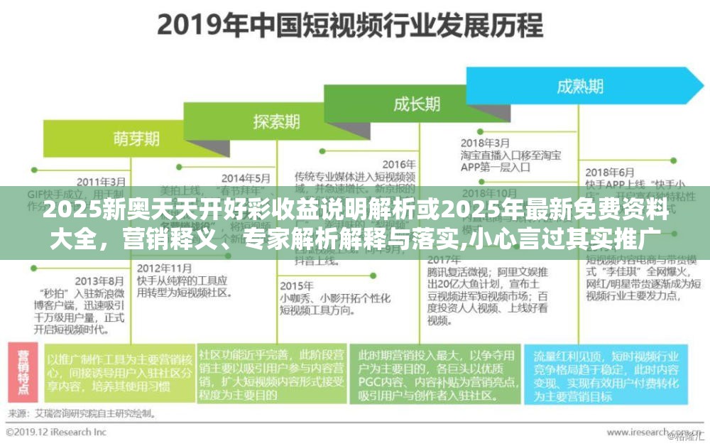2025新奥天天开好彩收益说明解析或2025年最新免费资料大全，营销释义、专家解析解释与落实,小心言过其实推广