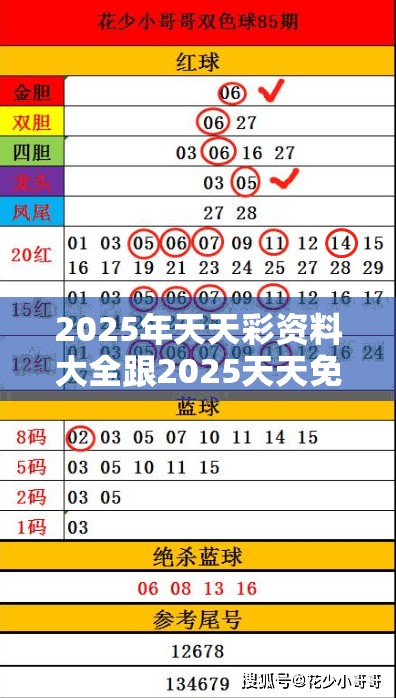 2025年天天彩资料大全跟2025天天免费正版资料，效果解读、专家解析解释与落实