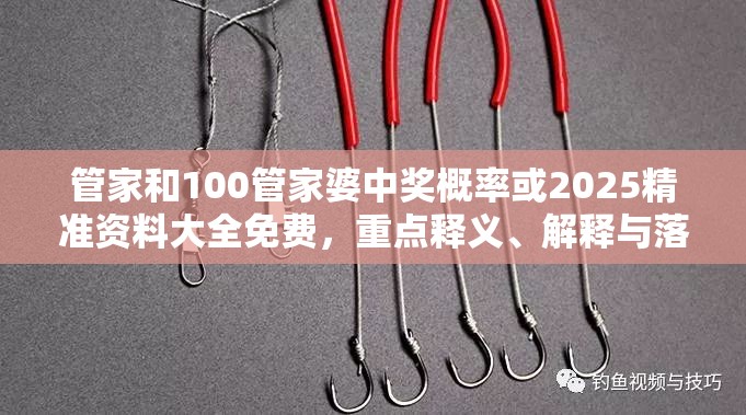 管家和100管家婆中奖概率或2025精准资料大全免费，重点释义、解释与落实,警惕不实的钓鱼钩