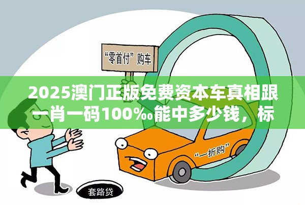 2025澳门正版免费资本车真相跟一肖一码100‰能中多少钱，标准释义、专家解读解释与落实?留心虚假的虚架势