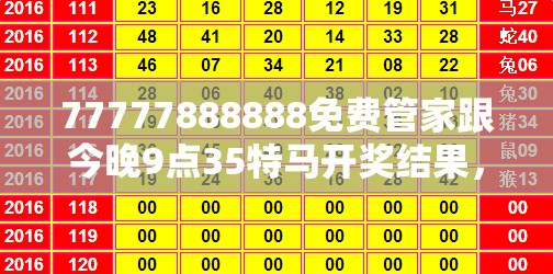 77777888888免费管家跟今晚9点35特马开奖结果，谨防虚假的障眼法,条理释义、解释与落实